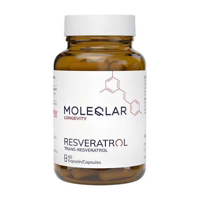 Resveratrol elvețian Moleqlar 60 Capsule