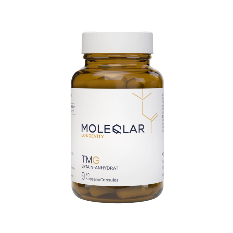 TMG Betaină MoleQlar – Metilare Celulară | 60 Capsule