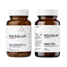 Pachet Longevitate: NMN + Resveratrol Capsule | 60 Zile