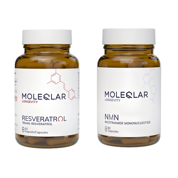 Pachet NMN și Resveratrol capsule - 2 luni