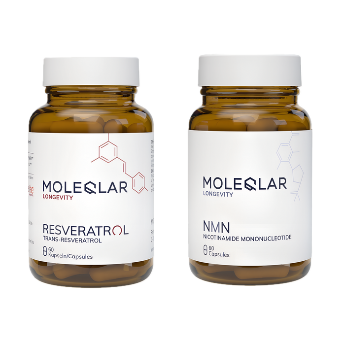 Pachet NMN și Resveratrol capsule - 2 luni