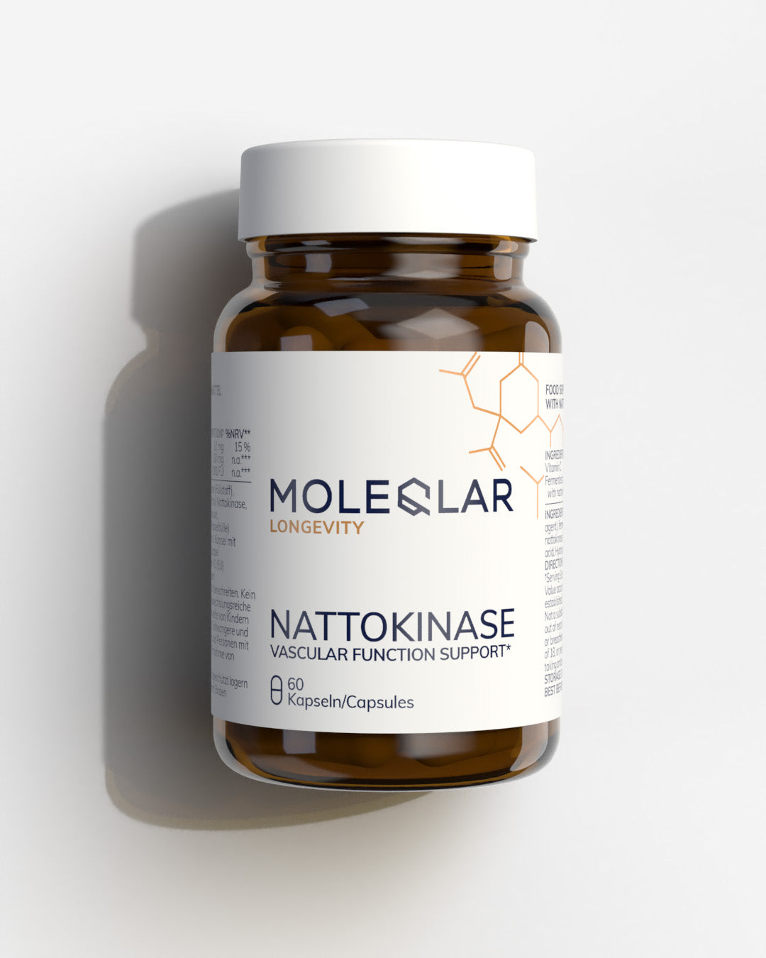 Nattokinase MoleQlar 2000 FU – capsule gastrorezistente | 60 capsule