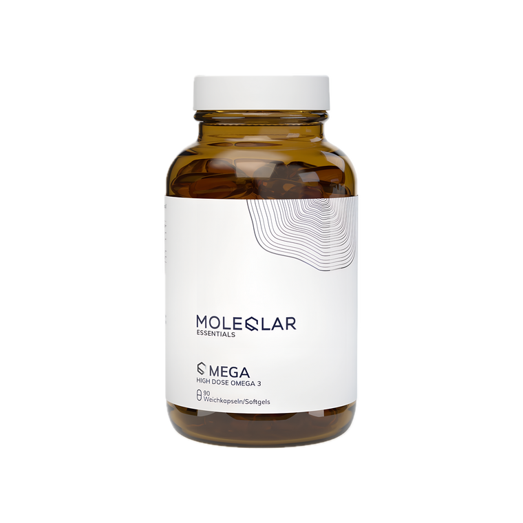 Omega-3 Qmega MoleQlar – EPA, DHA, Inimă și Creier | 90 Capsule