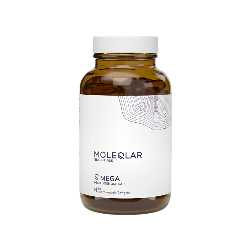 Omega-3 Qmega MoleQlar – EPA, DHA, Inimă și Creier | 90 Capsule