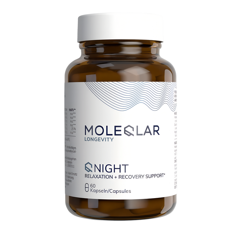 QNight MoleQlar – Relaxare și Rutină de Somn | 60 Capsule