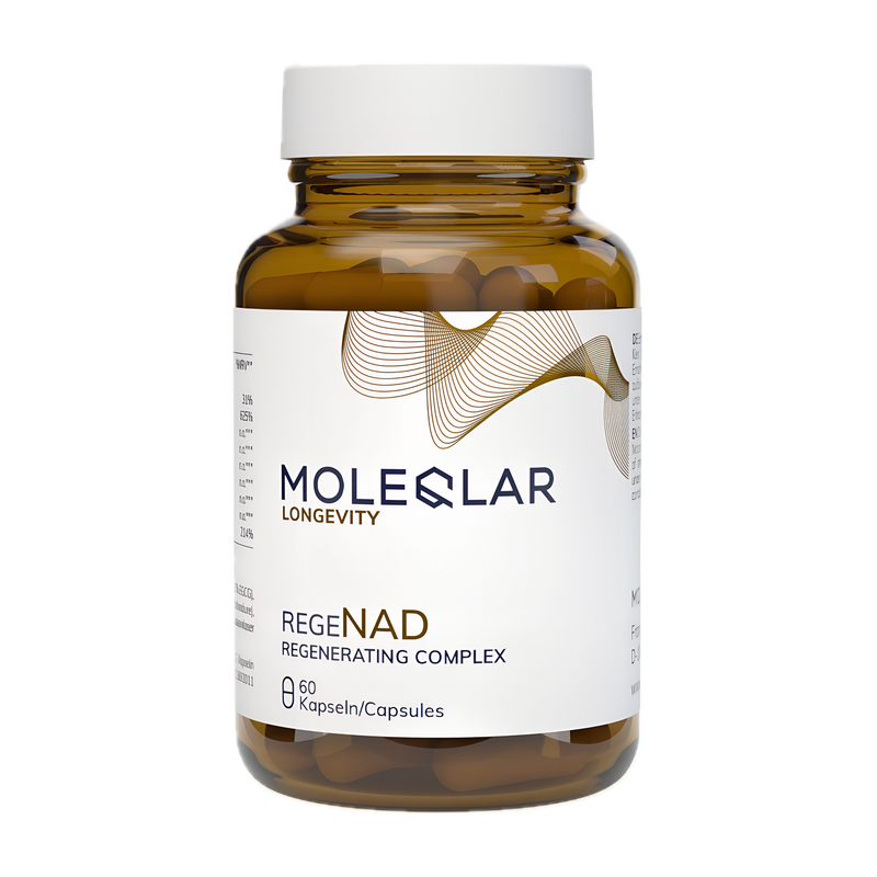 RegeNAD MoleQlar – Complex pentru Metabolismul NAD+ | 60 Capsule