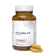 Complex de Vitamine B MoleQlar – Forme Active | 60 Capsule