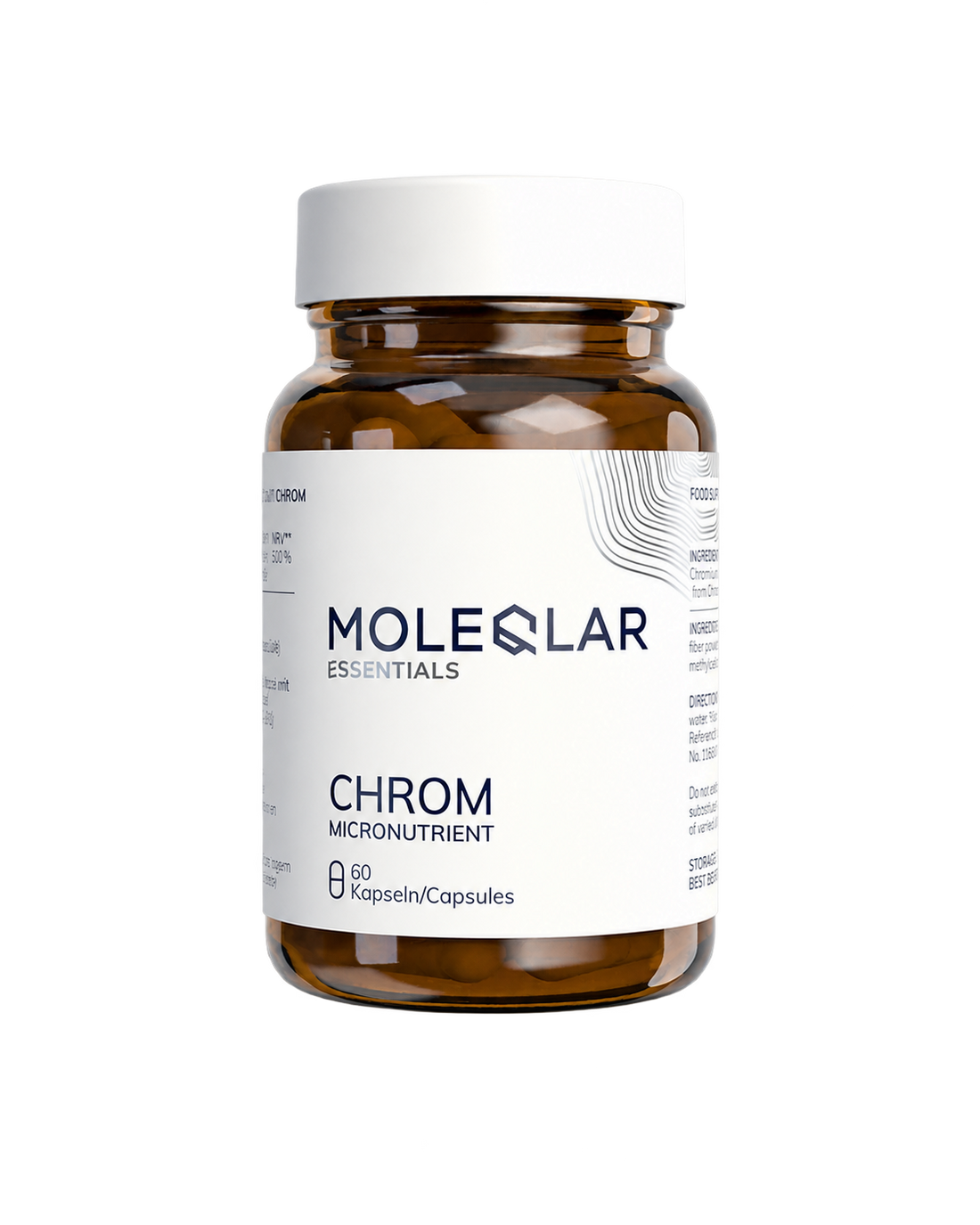 Crom MoleQlar – Picolinat de crom 200 µg | 60 capsule
