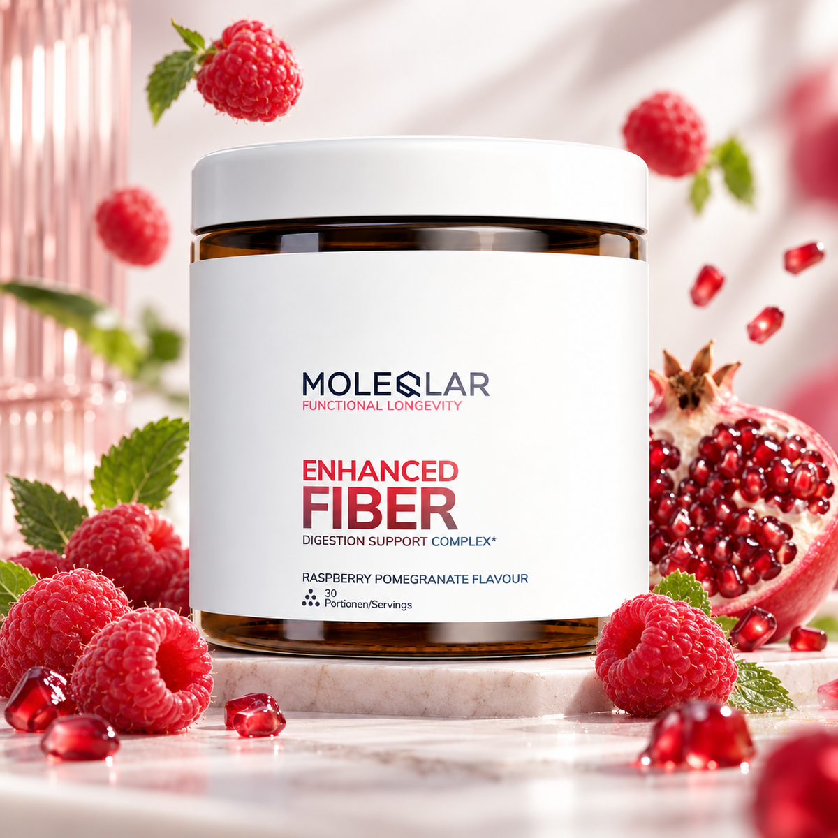 Fibre MoleQlar Enhanced Fiber – 5 surse de fibre | 360 g