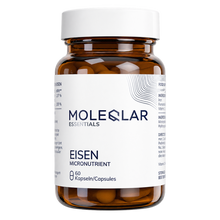 Fier Bisglicinat MoleQlar + Vitamina C – 15 mg | 60 Capsule