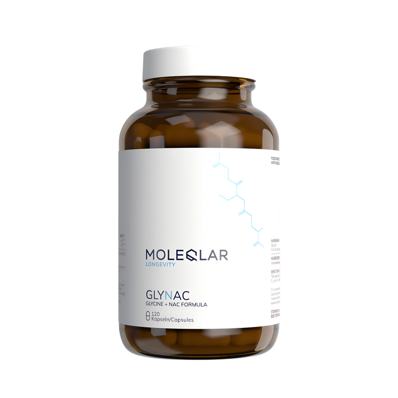 GlyNAC MoleQlar – Precursori pentru Glutation | 120 Capsule