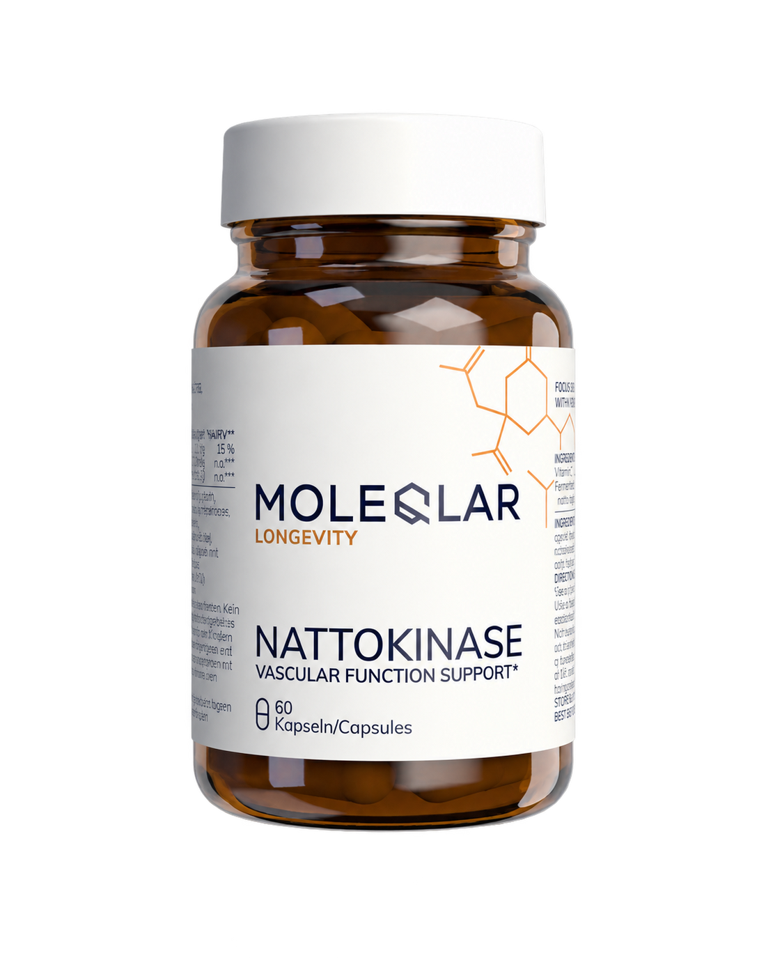 Nattokinase MoleQlar 2000 FU – capsule gastrorezistente | 60 capsule