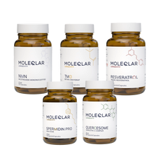 Pachet Longevitate Premium – NMN, Resveratrol și Spermidină, Quercitina,Betaina