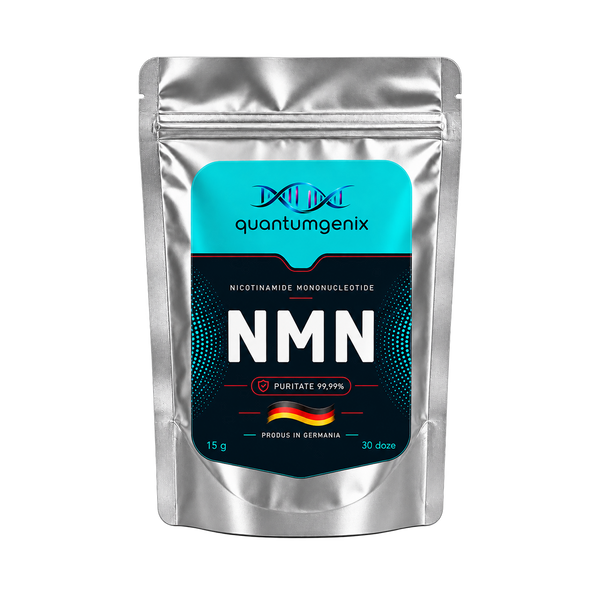 NMN Pulbere quantumGenix 15g/30g – 500 mg/Porție | NAD+