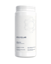 Zeolit MoleQlar Klinopur 150 g – recipient pe fundal transparent